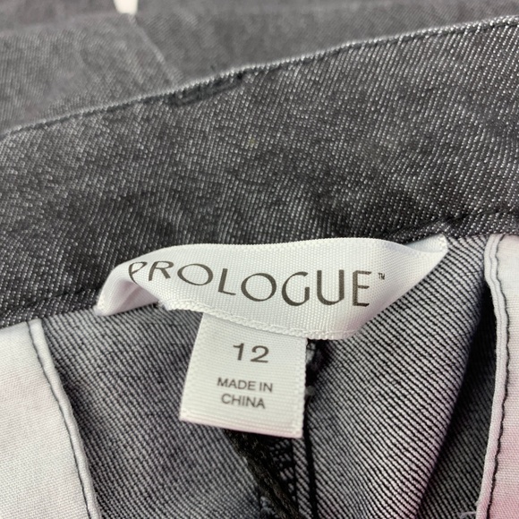 Prologue Size 12 Black High Waist Wide Leg Pants - Picture 3 of 6